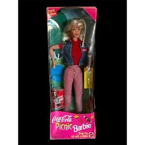 Barbie Doll Coca Cola Picnic Special Edition MATTEL #10926 NIB 1997